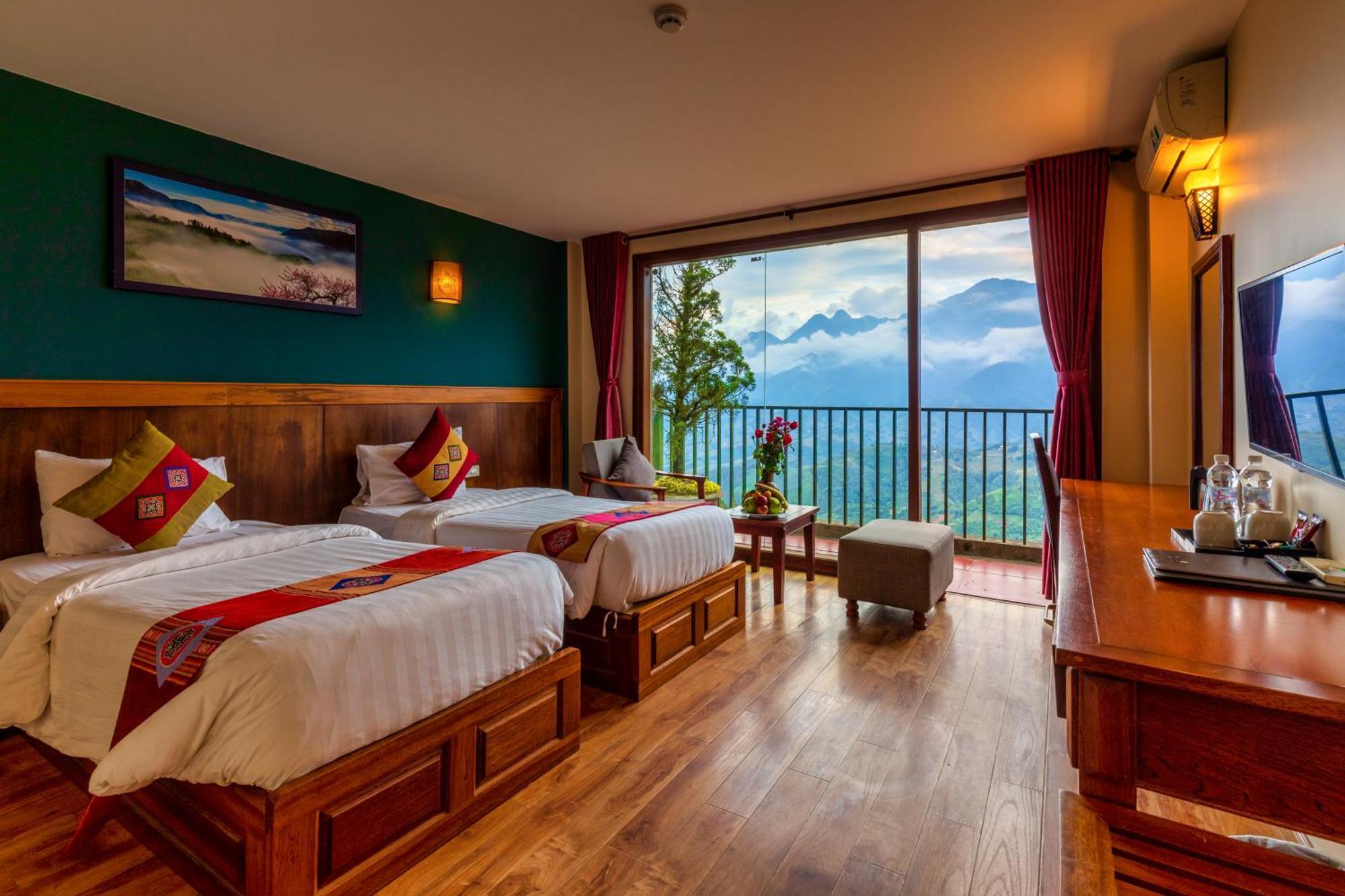 Sapa Vista Hotel Exteriör bild